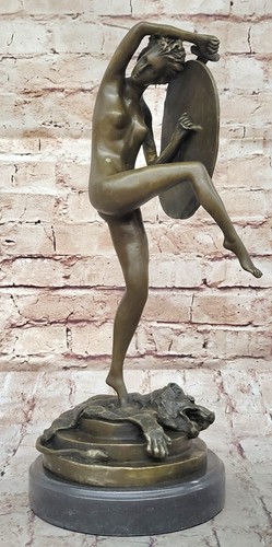 Echtes bronze marmor kunstwerk - echtes,