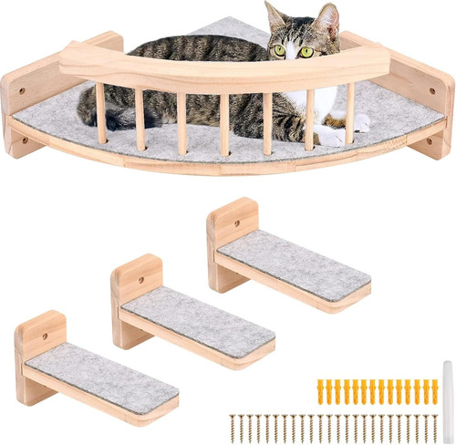 Katzen kletterwand regal - kletterwand,
