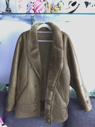 Warme vintage winterjacke - warme,