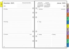 Filofax A5 Kalendereinlagen