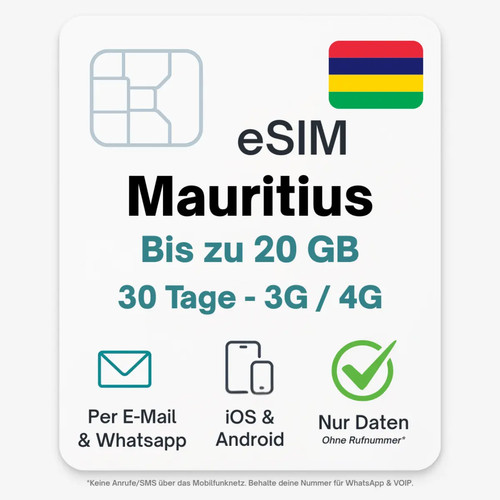 Mauritius esim datentarif - mauritius,
