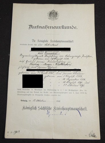 Original doppel blatt leipzig - blatt,