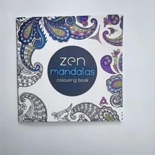 1 Stück Zen Mandalas Malbuch