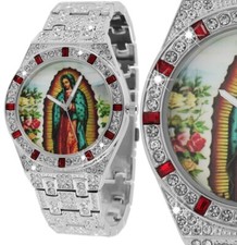 Herrenuhr Quarz Bling Luxus