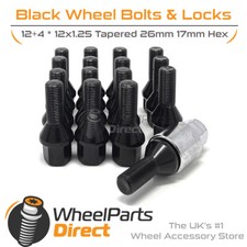 Wheel Bolts & Locks (12+4) for
