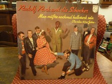 Vinyl LP Rudolf Rock und die Schocker Man müßte nochmal halbstark sein - 1976