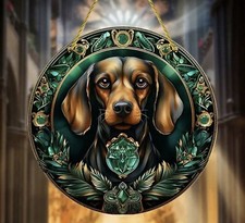 Dackel  Design Sonnenfänger