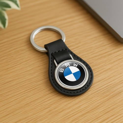 Bmw leder schlüsselanhänger - bmw, leder-schlüsselanhänger