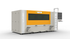 6kW Laser 1550 x 3050 mm Laserschneidemaschine skyCUBE XLs Faserlaser