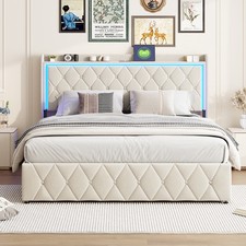 Stauraumbett Polsterbett