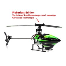 Defekt-RC ferngesteuerter Flybarless-Hubschrauber Sky Dancer,4.5 Kanal, v955