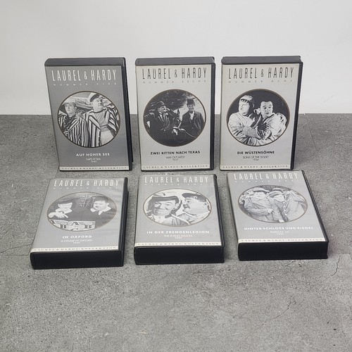 Laurel hardy vhs sammlung - laurel, &