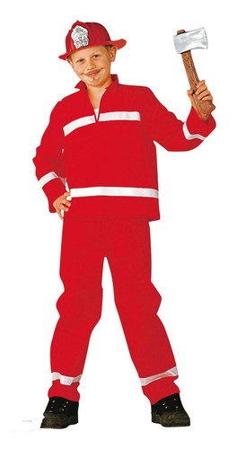 Feuerwehrmann feuerwehrkostüm - feuerwehrmann,