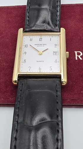 Raymond weil tank 18k gold - tank,