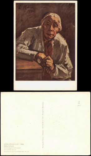 Käthe kollwitz von könig - kollwitz,