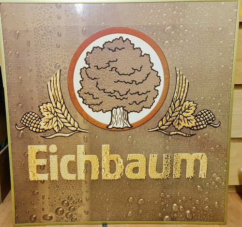 Eichbaum brauerrei schild - brauerrei,