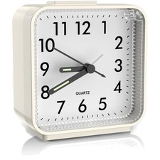 Wecker analog, stille, Licht