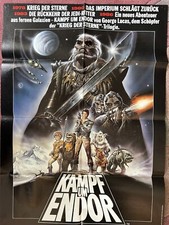 filmplakate original Kampf um Endor gefaltet 59 x 83,5