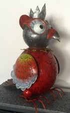 Medusa Dekofigur Eule rot 54