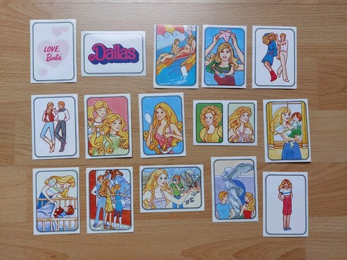 Panini barbie 1983 - barbie,