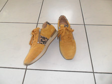 Gabor Damen Sneaker - Halbschuhe, Leder, Farbe senfgelb, Gr. 5,5 /  38,5, Top