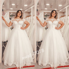 Plus Größe Brautkleider