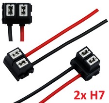 2x H7 Fassung Keramik Sockel