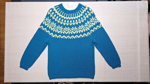 Merino wollpullover neu - wollpullover, xl