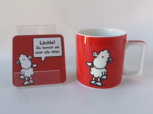 Sheepworld tasse untersetzer - tasse, &