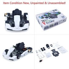 JDM 298A 1/10 4x4 RC Go-Kart Unlimited DIY KIT Elektro Rennwagen für Erwachsene