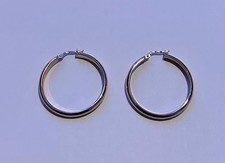 585 14K Gelb Gold Creolen