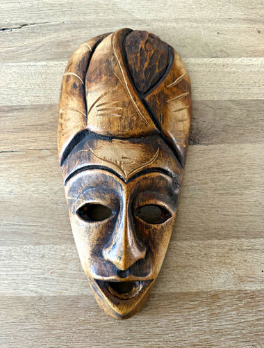 Afrikanische holzmaske - afrikanische,
