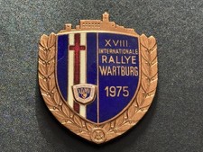 ADMV Plakette 1975 XVIII. Internationale Rallye Wartburg DDR IFA AWE