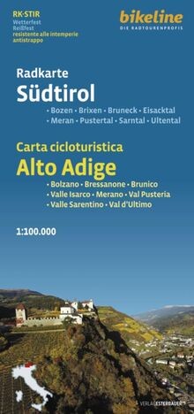 Radkarte südtirol bozen - radkarte,