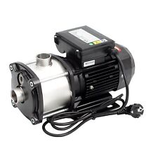 Hochwertige Edelstahl Gartenpumpe Förderpumpe Kreiselpumpe 370W 3000 L/h 3,8 bar