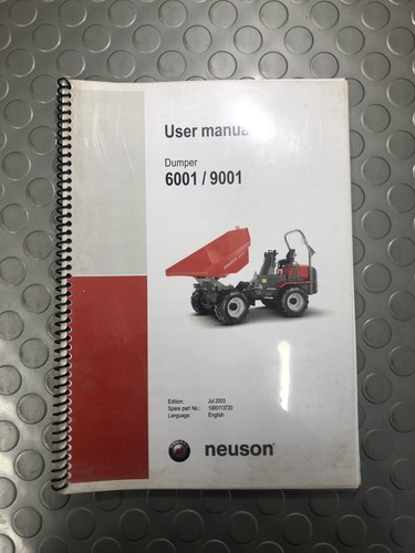 Neuson modell 6001 - neuson,