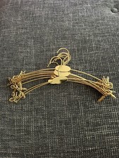 kleiderbügel metall Gold 10 Stück