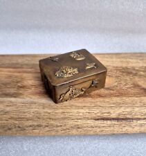 alte Jugendstil Deckeldose mit