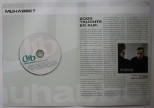 Muhabbet In Deinen Straßen Rare 2007 Presskit: Folder Inc. Adv CDR