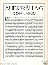 Brauerei Auerbräu Rosenheim