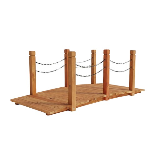 Garten brücke holzbrücke - garten,