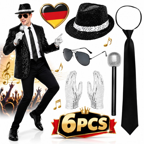 Teilig michael jackson - 6-teilig,