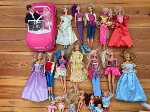 Barbie mattel konvolut - barbie,