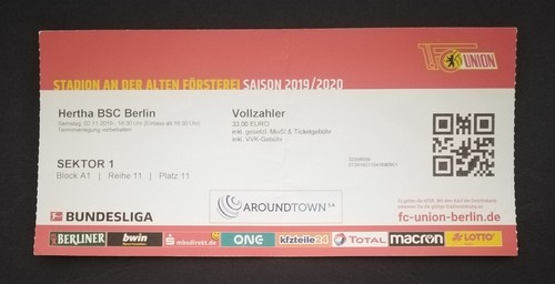 Ticket bundesliga 2019 - ticket, 2019/20