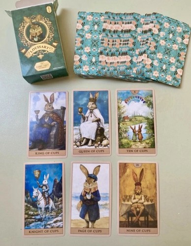 Kaninchen tarotkarten - kaninchen,