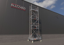 Rollgerüst, Fahrgerüst, Rollbares Gerüst 1,80 m x 0,75 m | Arbeitshöhe 8,70 m