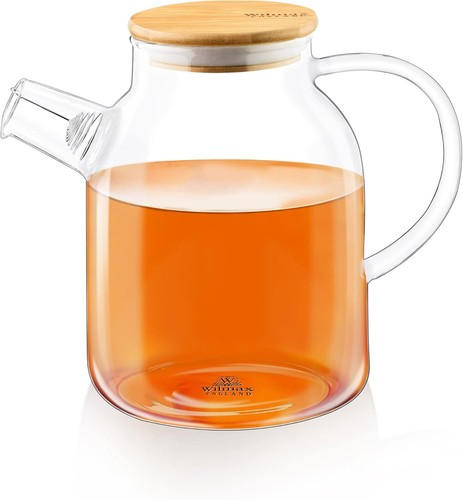 Wilmax glas teekanne - wilmax, mit