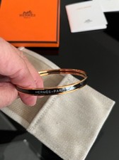 Hermés Paris Armreif schwarz