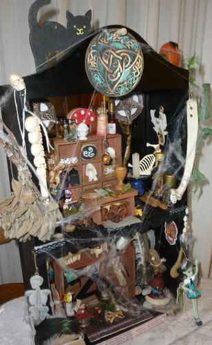 Hexen altar spiegelregal - hexen,