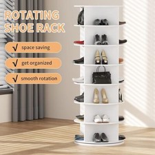 Drehbares Schuhregal mit 7